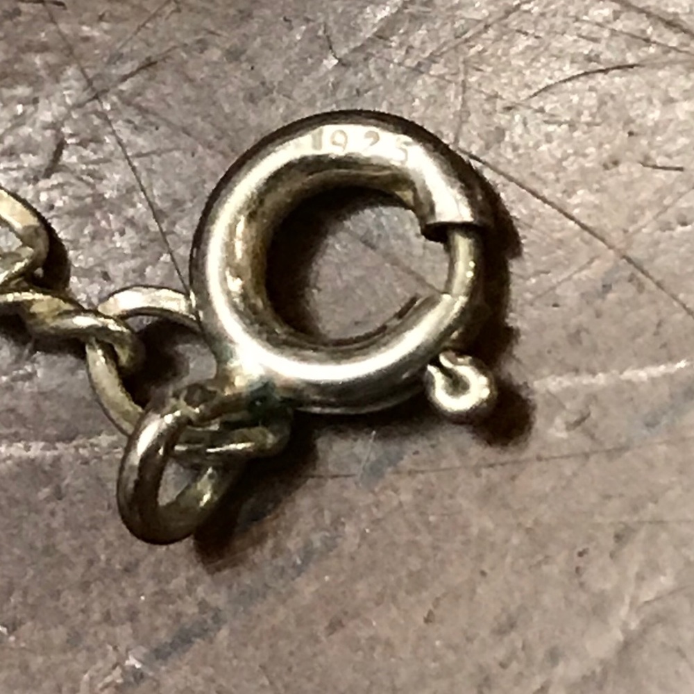 Sterling and Amethyst Necklace - Picture 3 of 6